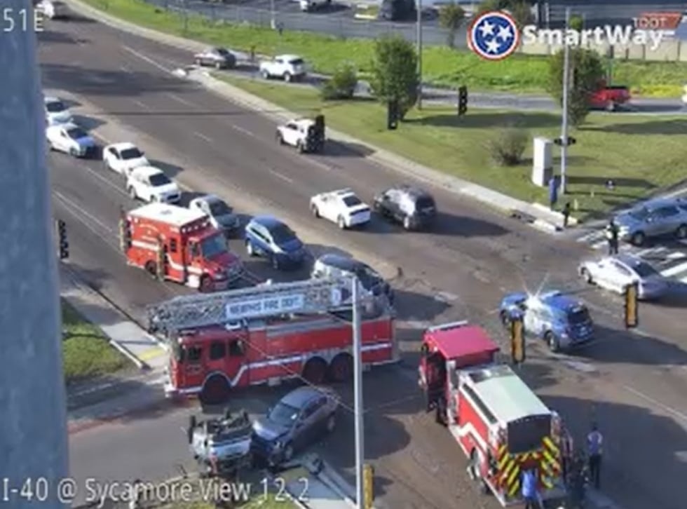 Injuries reported following crash near I-40 & Sycamore View