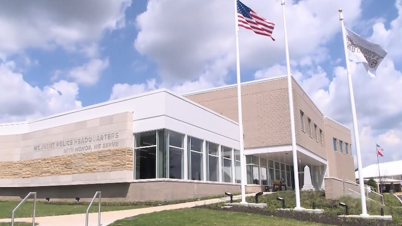 Mt. Juliet Police Department headquarters.