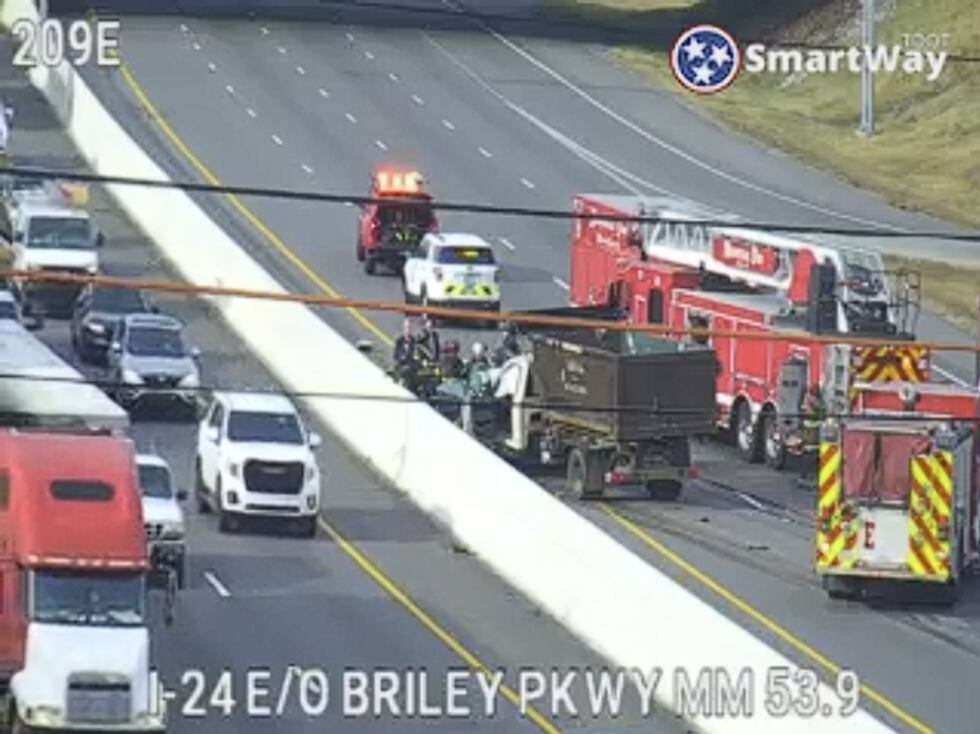 Muereun hombre de 70 años tras accidente en la I-24 y Briley Pkwy el 13 de noviembre.