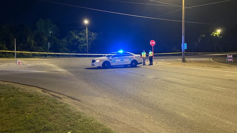 A man was fatally struck by a semi on Harding Place in Nashville early Monday morning.