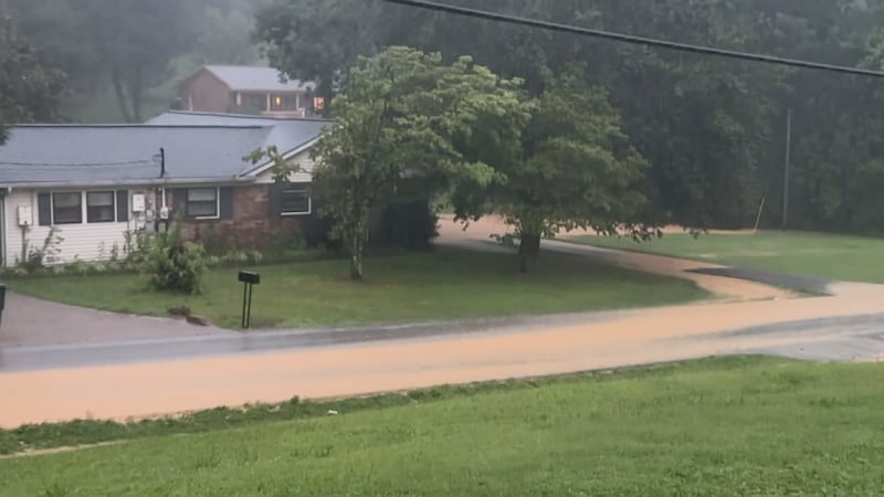 "I was worried it would flood my car, that's how high it was."