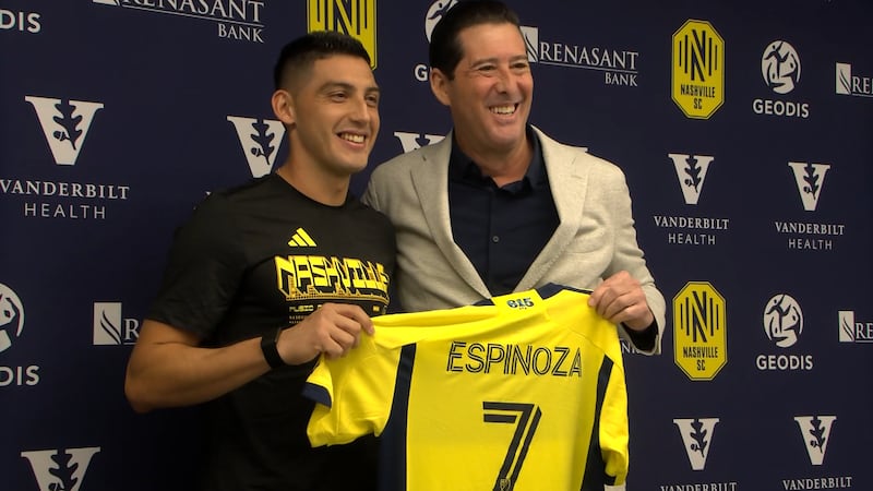 NSC presenta a su nuevo jugador Cristian Espinoza para su nueva temporada 2026.