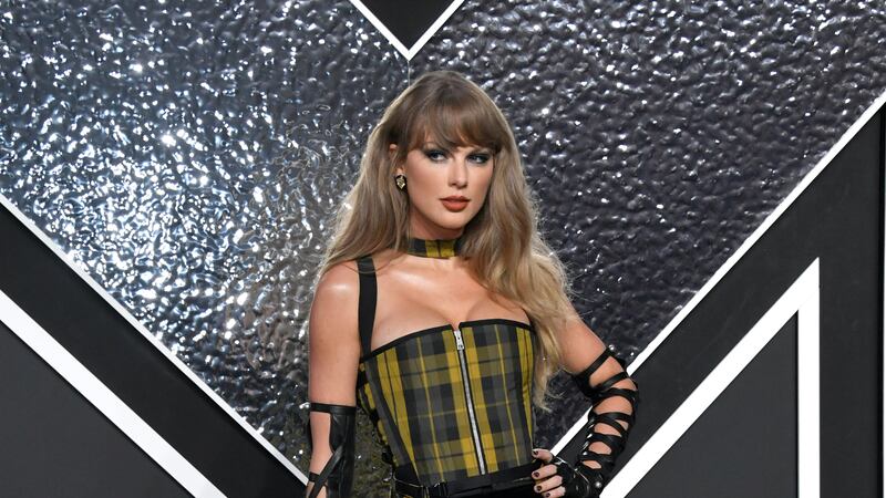 Taylor Swift llega a los Premios MTV a los Videos Musicales el miércoles 11 de septiembre de...