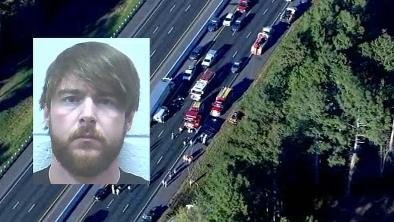 Kane Hammock was arrested and charged in a crash that killed eight people.