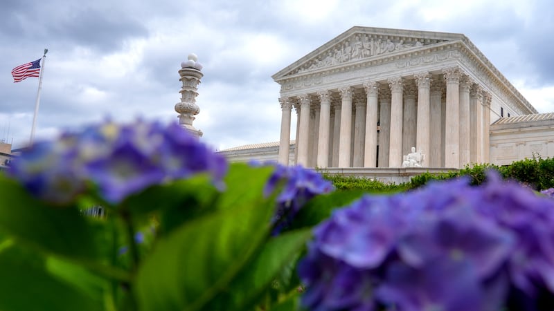 La sede de la Corte Suprema de Estados Unidos en Washington, el 8 de junio del 2026. (AP...