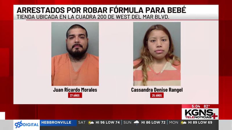 Arrestan a dos personas por robar fórmula para bebé