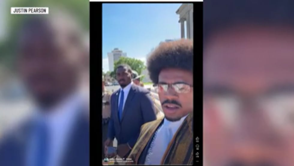 Brother of Rep. Justin Pearson among protesters reportedly arrested during special session at...