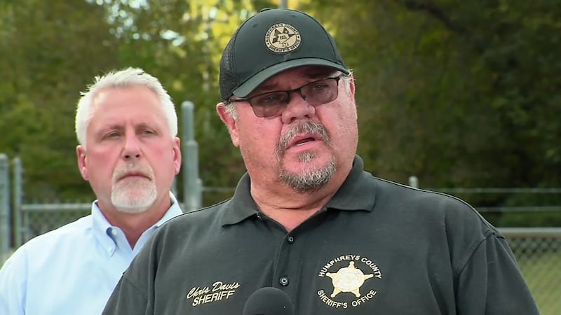 The Humphreys County sheriff fought back tears as he said the search continues for 19 people...