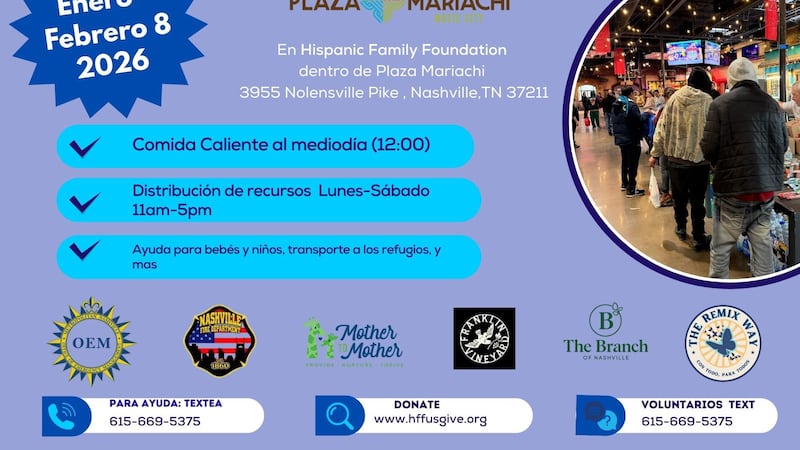 Hispanic family Foundation abre sus puertas como refugio temporal.