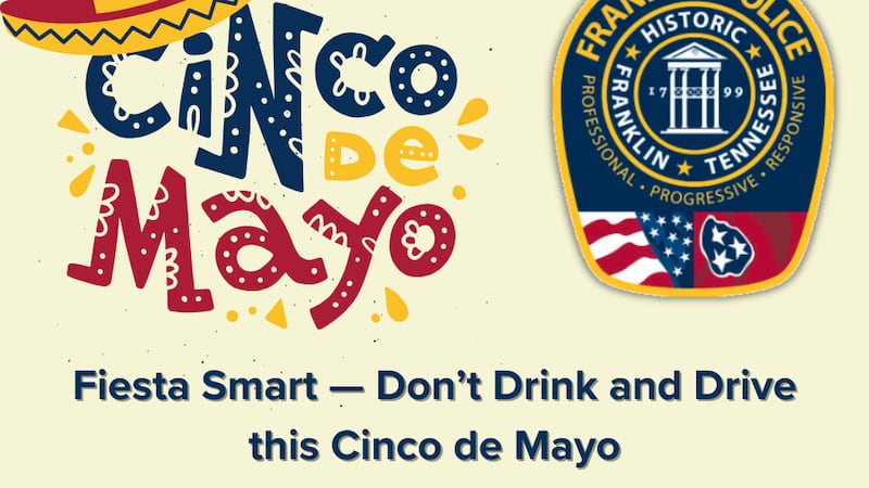 Franklin police department cinco de mayo DUI operations