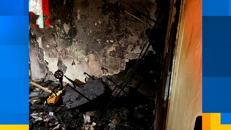 KFD responded around 10:15 p.m. to the fire on Gleason Drive