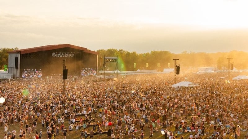 Bonnaroo site in Manchester, Tennessee.