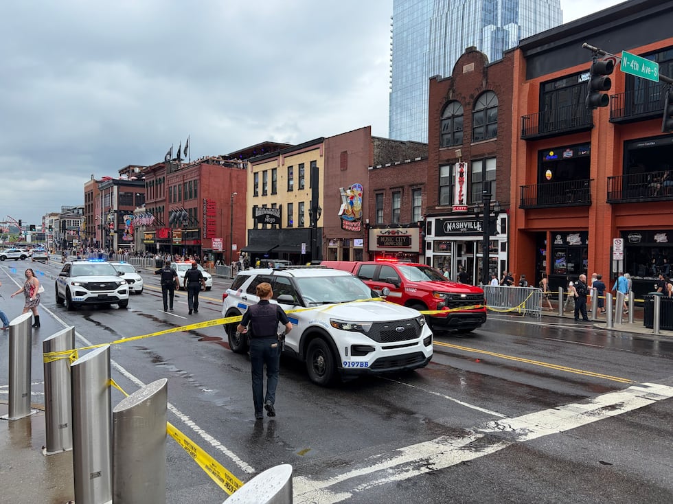Pedestrians reportedly hit in Downtown Nashville