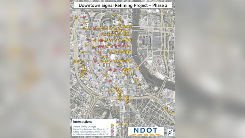 Nashville transportation officials announce phase 2 of Downtown Signal Retiming Project
