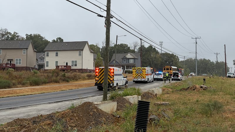 A school bus carrying kids crashed Wednesday morning in Antioch, according to Metro Nashville...