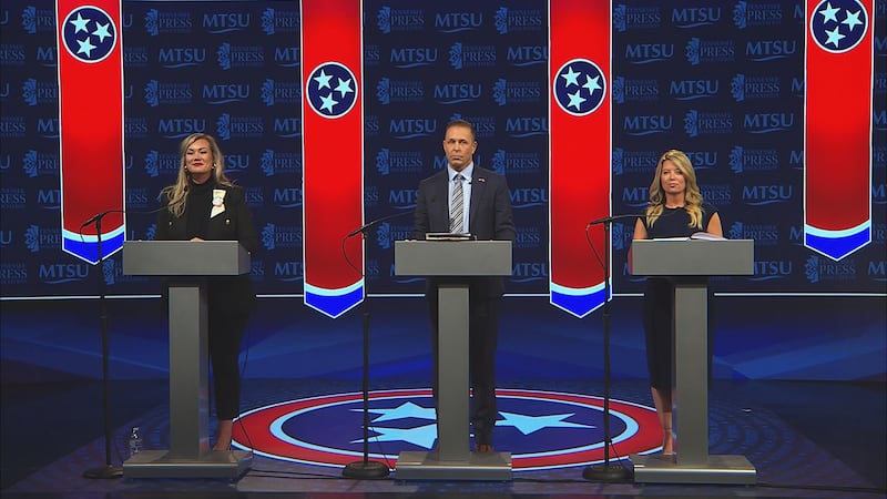 Three candidates for Tennessee governor debate at MTSU