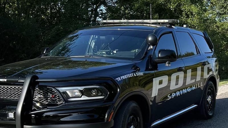 Patrulla de la policía de Spring Hill