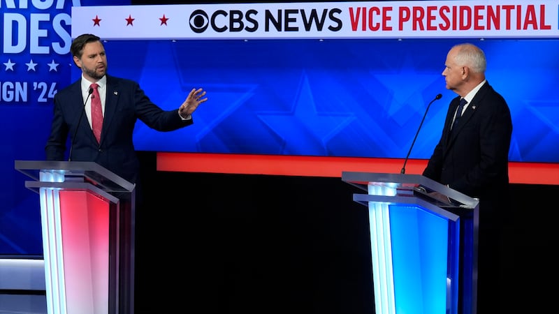 Walz y Vance profundizan en la política e intercambian ataques durante debate vicepresidencial
