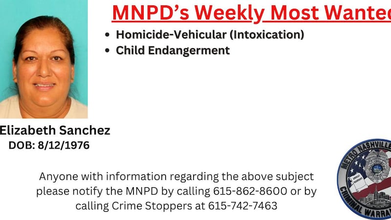 ELIZABETH SANCHEZ, DE 49 AÑOS ACUSADA DE HOMICIDIO VEHICULAR POR LA MUERTE DE SU HIJO. (MNPD)