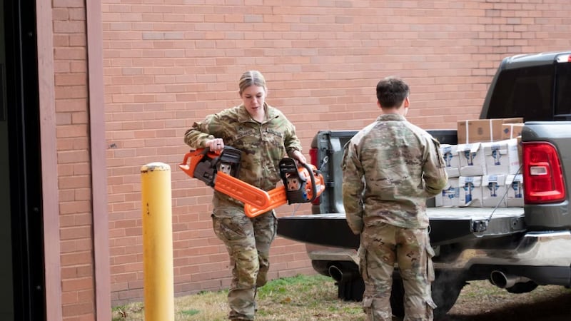 LLega la Guardia Nacional a Nashville tras el paso de la tormenta invernal a Tennessee (Foto:...