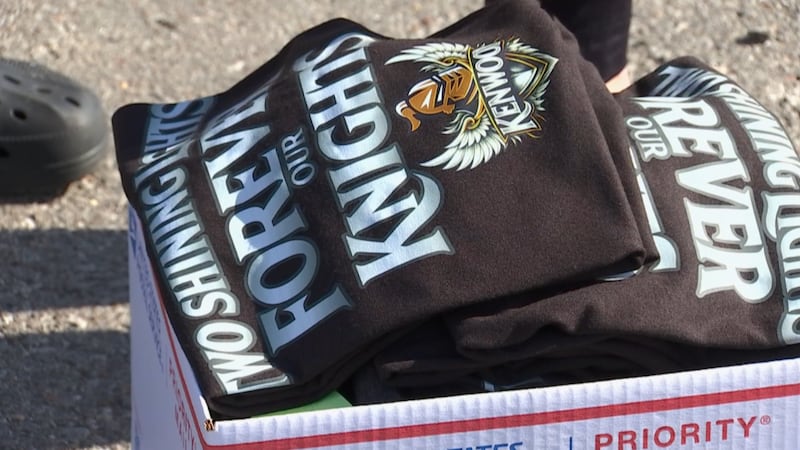Mollybees Tees and Embroidery opened their doors on Sunday to sell tshirts, with all proceeds...