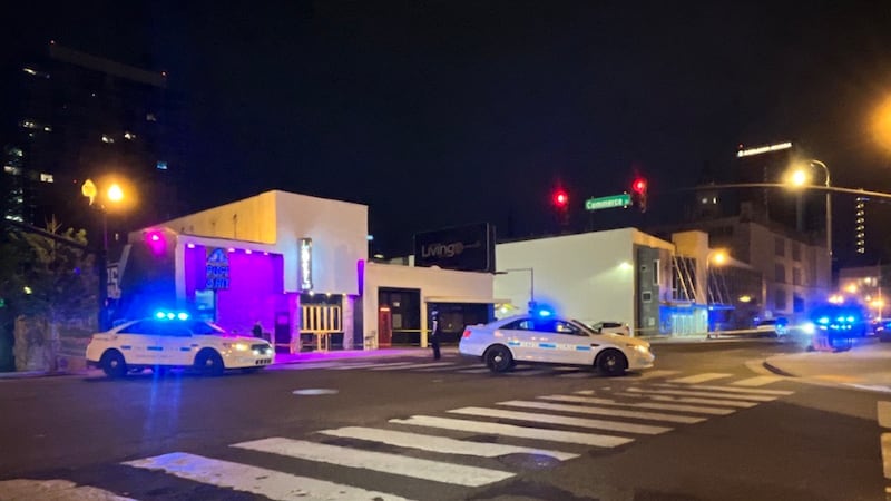 A fight lead to the shooting outside the La Danse Nashville nightclub near the Red Phone Booth...