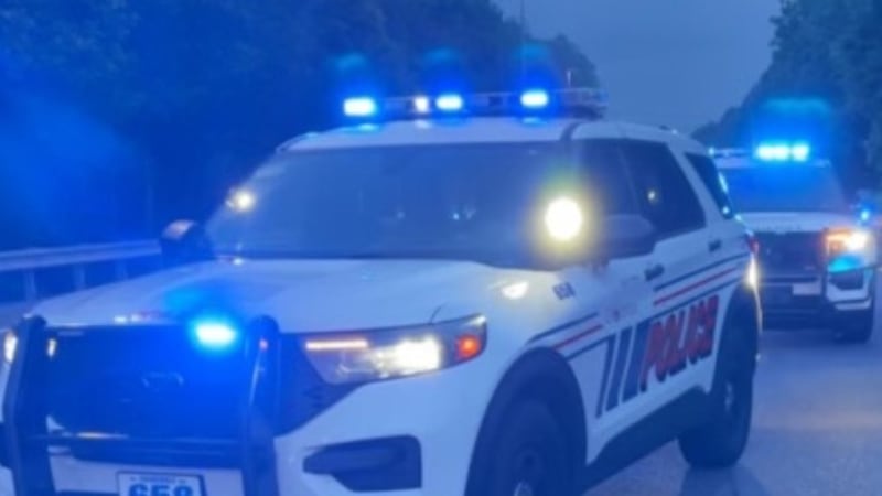 Cookeville Police Department cruisers.