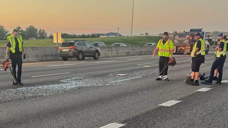 Una parte de la Interestatal 65 en el condado de Williamson tuvo que ser cerrada el jueves...