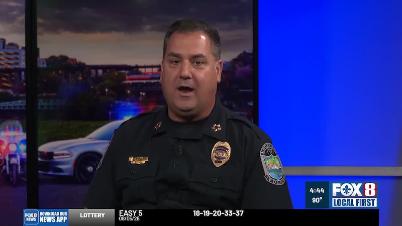 Former NOPD deputy superintendent suspended as Knoxville police chief over inappropriate texts