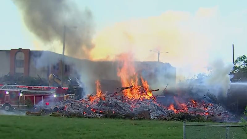 Crews at the scene of a fire on Thursday morning confirmed to WSMV4 that the items burning...