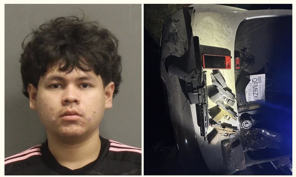 Gelsen Verela Dubon, 18 detenido por la Policía de Nashville y acusado de robo de vehículo y...