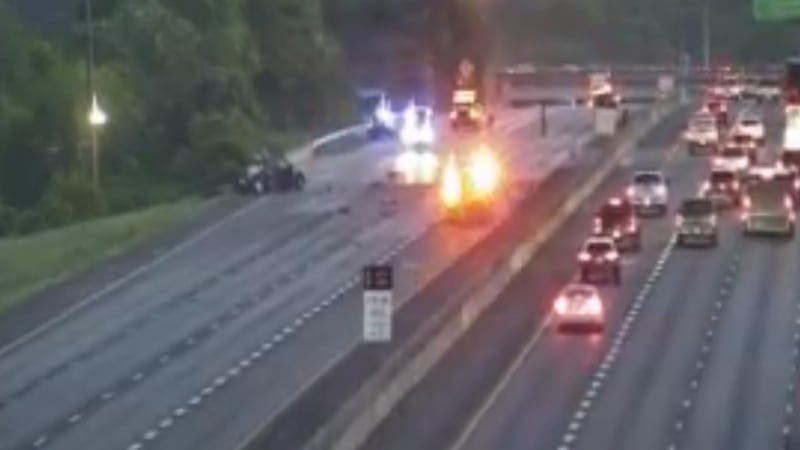 A multi-vehicle crash closed I-65 South in Brentwood, Tennessee.