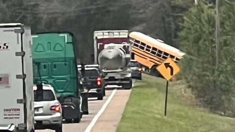 Montgomery County school bus involved in crash in Carroll County, sheriff’s office says