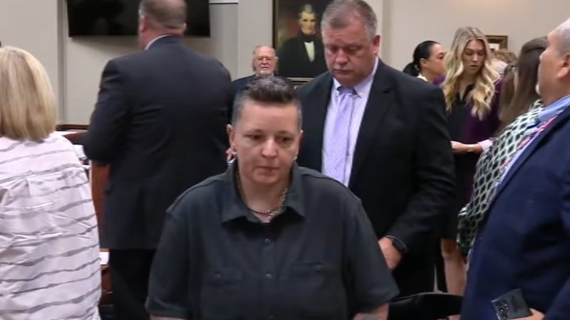 Sabrina Ducksworth appears in court for the first time since her fatal school bus crash.