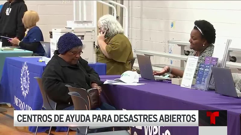 Centros de ayuda para desastres continúan abiertos en Nashville