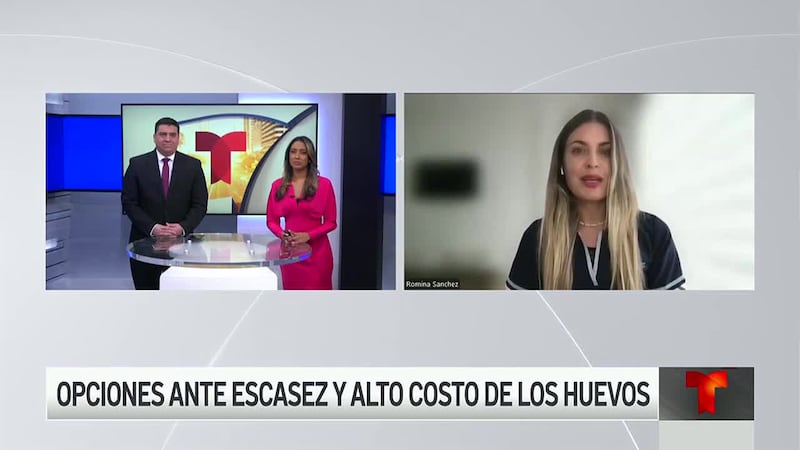 La nutricionista Romina Sánchez ofrece consejos sobre cómo podemos cambiar los huevos por...