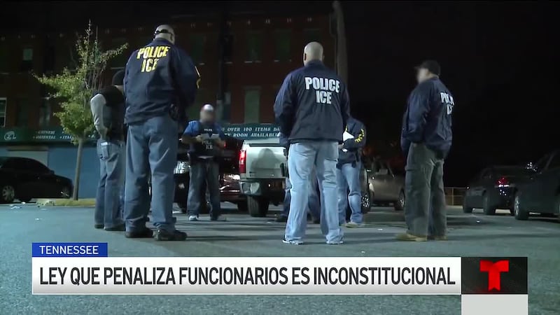 Inconstitucional: Ley en Tennessee que amenazaba con prisión a funcionarios que protejan a...