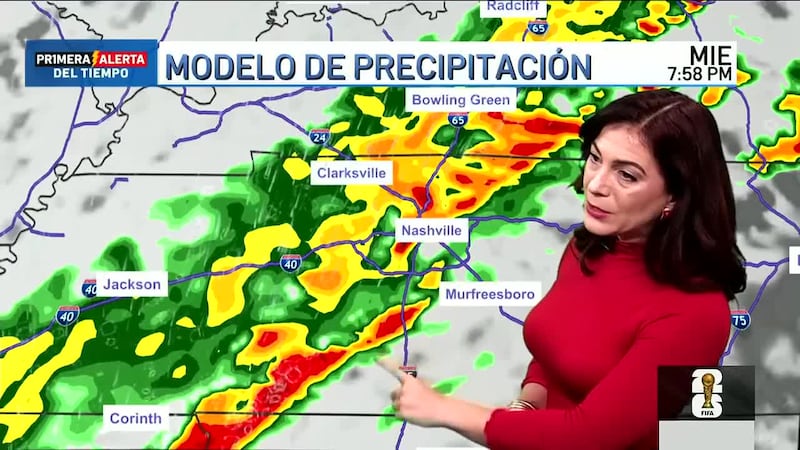 Alerta por el riesgo severo que se pudiera presentar este jueves, Iriana Guerrero nos trae el...