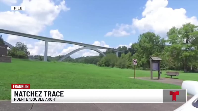 Cierre del puente "Double Arch" en Natchez Trace por remodelación