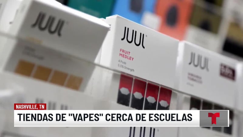 Legisladores buscan más control sobre tiendas de vapeo cerca de las escuelas en Tennessee