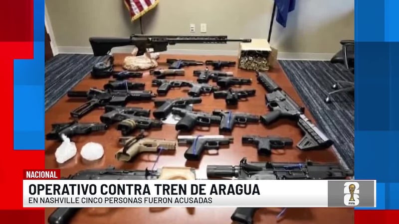 Tren de Aragua en Nashville, investigación federal en curso. Varios detenidos