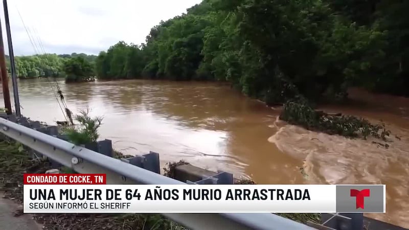 Encuentran el cuerpo de una mujer que fue arrastrada por la corriente en el condado de Cocke
