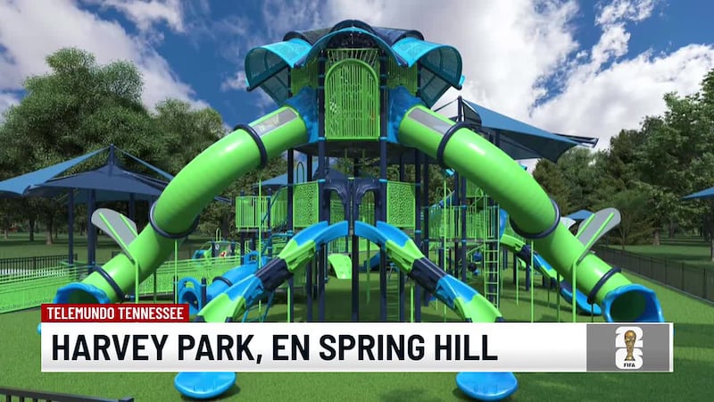 Presentan el diseño final del nuevo parque infantil para Spring Hill