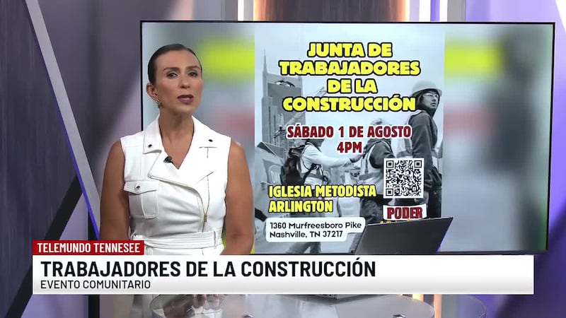 Evento comunitario para trabajadores de la construcción en Nashville
