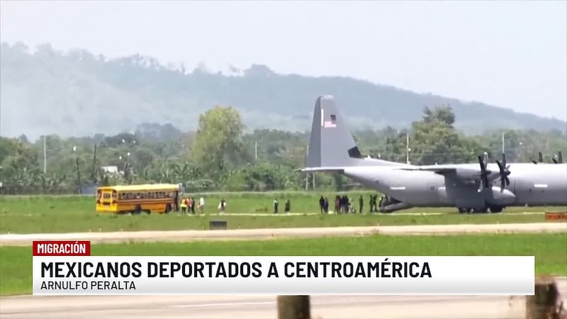 Más de 2, 000 mexicanos deportados son enviados a centroamérica