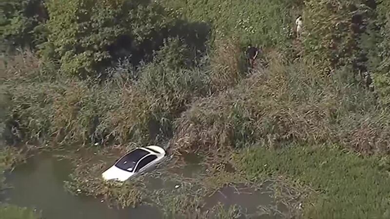 La madre aparentemente estaba enseñando a la niñera a manejar y al parecer confundió el freno...