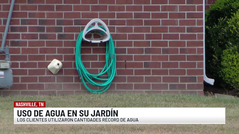 Autoridades piden a los residentes limitar el riego de jardínes en Tennessee