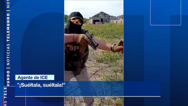 Trabajadores de una construcción en Brownsville, Texas, fueron sorprendidos por supuestos...