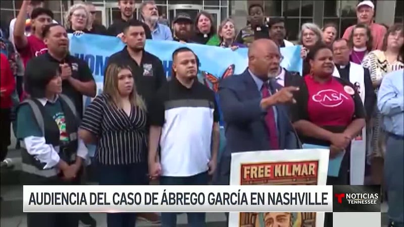 Dos días de audiencia para el caso de Ábrego García en Nashville