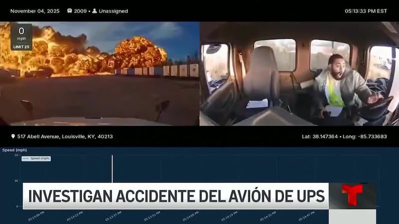 Continúa la investigación del accidente del avión de UPS